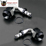 2Pcs Male 90 Degree M22*1.5 To An6 12Mm Push On Hose End Union Adapter Fitting