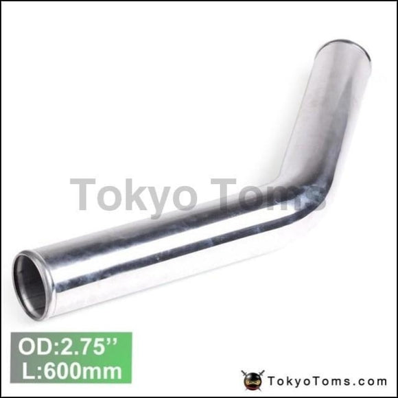 2Pcs/unit 70Mm 2.75 45 Degree Aluminum Turbo Intercooler Pipe Tube Piping L:600 Mm For Bmw E36