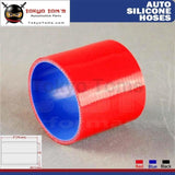 3.15 80Mm Id Racing Silicone Hose Straight Coupler Pipe Connector L=76Mm 1Pcs Black / Red Blue