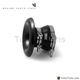 3-4.49 76Mm-114Mm Inch Pipe Turbo Silicone 4-Ply Reducer Hose Black For Bmw E39 Android