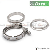 3.75 V Band Clamp And Flanges Full 304 Stainless Turbo Parts