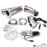3 Elextric Exhaust Catback Cutout/e-Cutout W/switch Valve System Kit+ Remote For Bmw E46