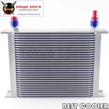 30 Row 8An Universal Engine Oil Cooler 3/4Unf16 + 2Pcs An8 Straight Fittings