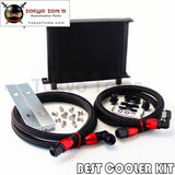 30 Row An10 Oil Cooler Kit For Bmw E36 Euro E82 E9X 135/335 E46 M3 Black
