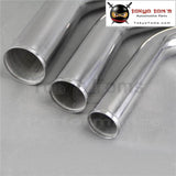 38mm/1.5"/1-1/2 Inch 45 Degree Aluminum Turbo Intercooler Pipe Piping Tubing Length 300mm - Tokyo Tom's