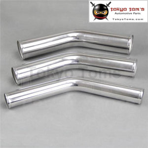 38mm/1.5"/1-1/2 Inch 45 Degree Aluminum Turbo Intercooler Pipe Piping Tubing Length 300mm - Tokyo Tom's