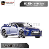 3Pcs/lot Wholesale Brand New 1/36 Scale Car Toys Japan Nissan Gt-R R35 Diecast Metal Pull Back Model