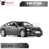 3Pcs/lot Wholesale Brand New Uni 1/36 Scale Japan Toyota Gt 86 Diecast Metal Pull Back Car Model Toy