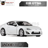3Pcs/lot Wholesale Brand New Uni 1/36 Scale Japan Toyota Gt 86 Diecast Metal Pull Back Car Model Toy