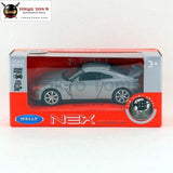 3Pcs/lot Wholesale Brand New Welly 1/36 Scale Car Model Toys Nissan Gtr Diecast Metal Toy Gray