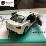 3Pcs/lot Wholesale Rian Day 1/36 Scale Car Model Toys Japan Toyota Gt86 Diecast Metal Pull Back Toy