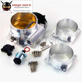 4 Throttle Body W/ Tps+ Mass Air Flow Maf Adapter Ends For G M Chevy Lt1 Ls1 Sl