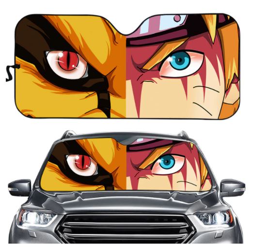Anime Car Sunshade, Mushroom Windshield Cover, Kawaii Cat Auto Sun Shade  Front Window, Cute Sun Visor Protector, Folding Accordi | Fruugo AE