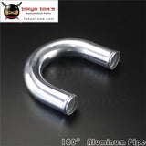 42Mm 1.65 Inch Aluminum Intercooler Intake Pipe Piping Tube Hose 180 Degree L=300Mm