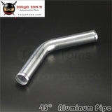 45 Degree 51Mm 2.0 Inch Aluminum Intercooler Intake Pipe Piping Tube Hose
