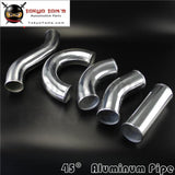 45 Degree 80Mm 3.15 Inch Aluminum Intercooler Intake Pipe Piping Tube Hose
