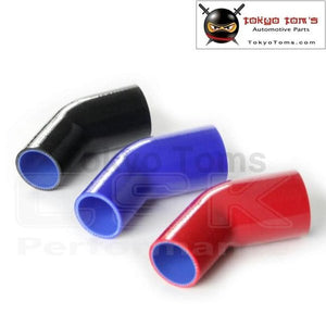 45 Degree Racing Silicone Hose Reducer Elbow Pipe Intercooler Turbo Hose 64Mm-76Mm
