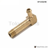 45Mm Brass Boost Hose Barb To Male Thread Elbow Fitting For Garrett T2 T3 Turbo 1/8Male Npt 90