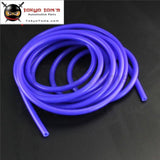 4Mm Id Silicone Vacuum Tube Hose 5 Meter / 16Ft Length - Blue Black Red