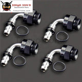 4Pcs Male 90 Degree M22*1.5 To An6 12Mm Push On Hose End Union Adapter Fitting