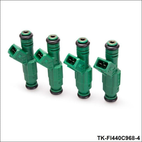 4Pcs/lot High Flow 0 280 155 968 Fuel Injector 440Cc Green Giant For Volov 0280155968 Tk-Fi440C968-4