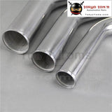 57Mm 2.25 2-1/4 Inch 45 Degree Aluminum Turbo Intercooler Pipe Piping Tubing Length 300Mm