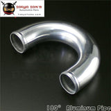 57mm 2.25" Inch Aluminum Intercooler Intake Pipe Piping Tube Hose 180 Degree L=300mm CSK PERFORMANCE