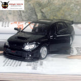 5Pcs/pack Wholesale Uni 1/36 Scale Pull Back Car Toys Japan Subaru Sti Diecast Metal Model Toy Black