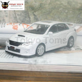 5Pcs/pack Wholesale Uni 1/36 Scale Pull Back Car Toys Japan Subaru Sti Diecast Metal Model Toy White