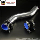 70Mm 2.75 Inch 40 Degree Z / S Shape Aluminum Intercooler Pipe Piping Tube Hose + Silicone W/