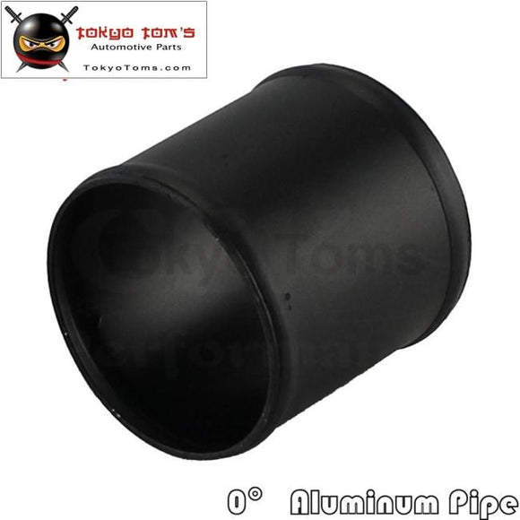 70Mm 2.75 Inch Aluminum Hose Adapter Tube Joiner Pipe Coupler Connector Black Piping