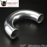 70Mm 2.75 Inch Aluminum Intercooler Intake Pipe Piping Tube Hose 180 Degree L=300Mm