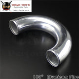70mm 2.75" Inch Aluminum Intercooler Intake Pipe Piping Tube Hose 180 Degree L=300mm