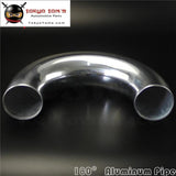80mm 3.15" Inch Aluminum Intercooler Intake Pipe Piping Tube Hose 180 Degree L=300mm