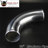90 Degree 102mm 4" Inch Aluminum Intercooler Intake Pipe Piping Tube Hose CSK PERFORMANCE