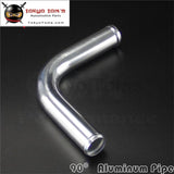 90 Degree 35Mm 1.38 Inch Aluminum Intercooler Intake Pipe Piping Tube Hose