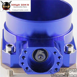 90Mm-85Mm Q45 Throttle Body Intake Manifold For Nissan Rb25Det Rb26Det Rb20Dt Gts Blue