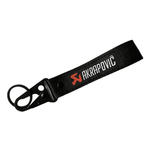 Akrapovic Tow Hook Clasp Keychain- TokyoToms.com