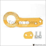 Anodized Universal Rear Tow Hook Billet Aluminum Towing Kit For JDM Racing - TokyoToms.com