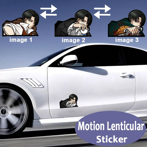 Attack on Titan Levi Anime Motion Stickers