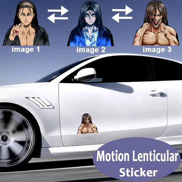 Attack Anime Motion Stickers