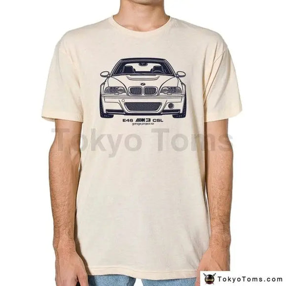 BMW E46 M3 T-Shirt - Cotton - TokyoToms.com