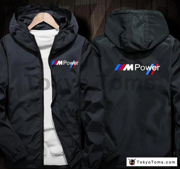 BMW M-POWER STYLE Windbreaker Sweatshirts Hoodie - TokyoToms.com
