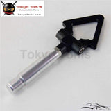 Black 24mm T2 Aluminum Racing Screw Cnc Tow Towing Hook Fit Toyota Yaris 07-11 - TokyoToms.com