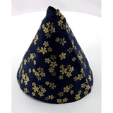 Japanese Fabric Gold mini Blossom Gear Shift Boot cover