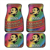 Custom Boss Coffee Rainbow Floor Mats [TokyoToms.Com]