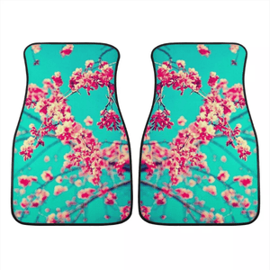 Custom Pink Blossom Floor Mats [TokyoToms.Com]