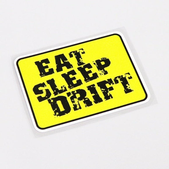 EAT SLEEP DRIFT Badge Sticker Decal - www.JDMNinja.com