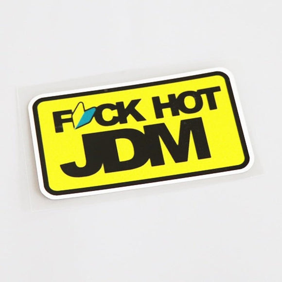 F*CK HOT JDM Badge Sticker Decal - www.JDMNinja.com