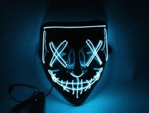 LED Neon Auto Decorative Light Mask 